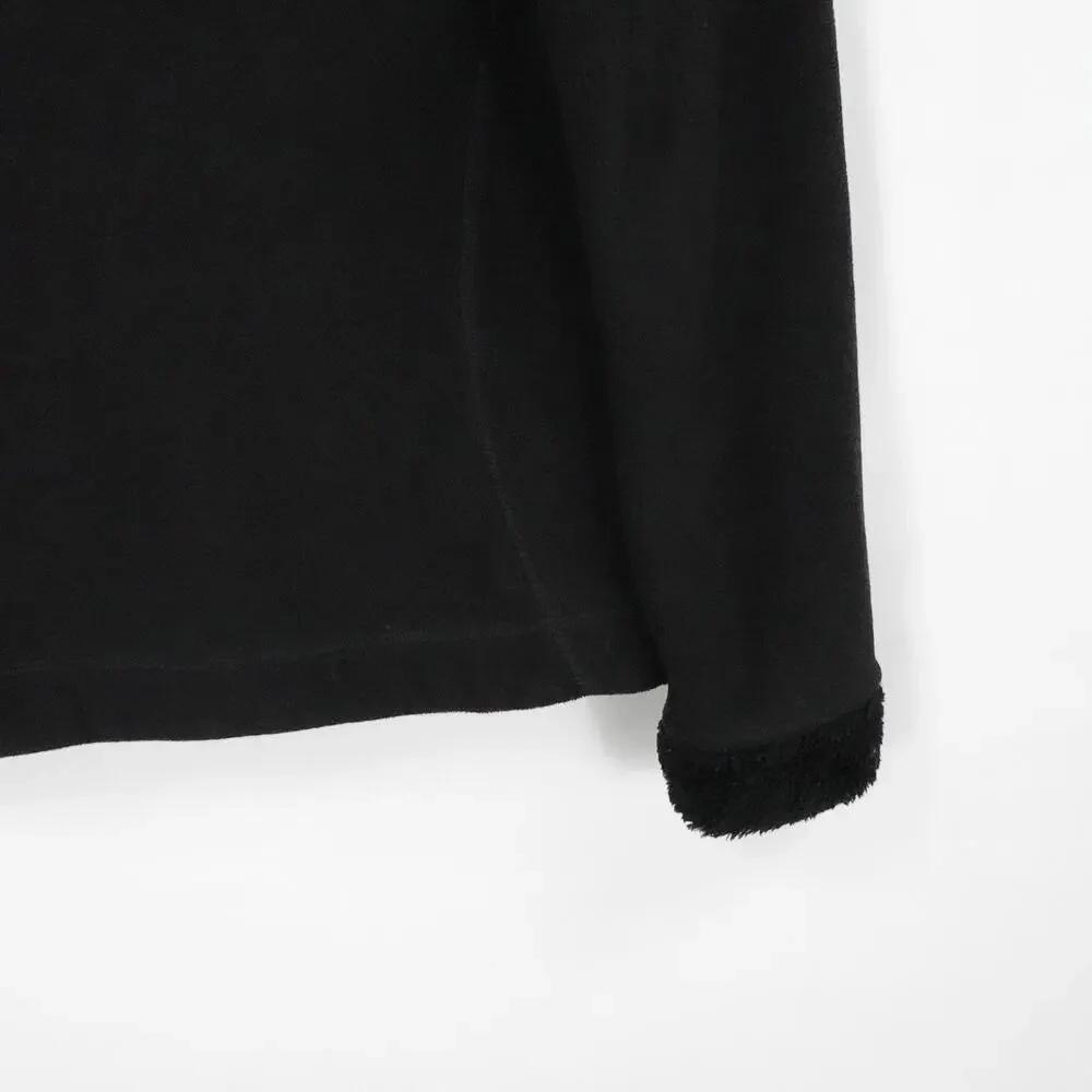 Patagonia Jacket Womens XS Black Full Zip Fleece Reversible Sherpa Pile Outdoors - Picture 10 of 16